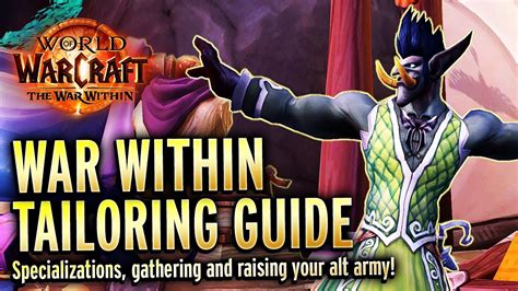 tailoring leveling guide war within